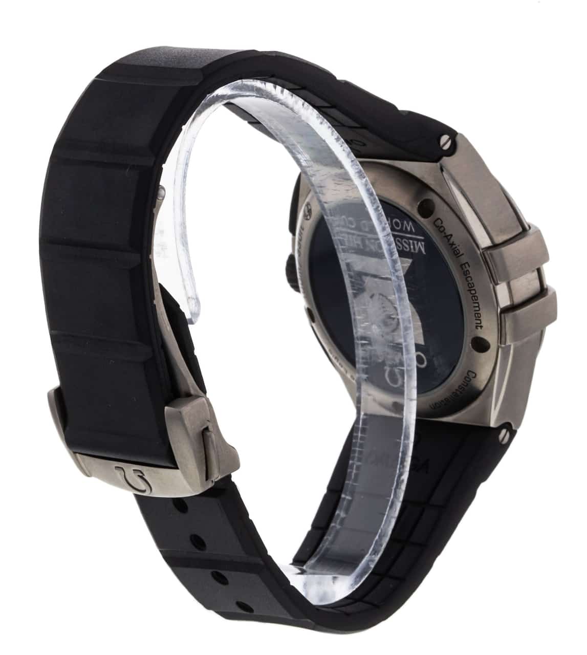 Omega constellation double eagle rubber strap sale